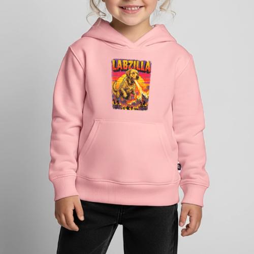 Labzilla Giant Yellow Labrador Monster Tee - Kids‘ Premium Hoodie