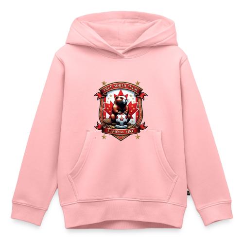 Canada Beaver Crest T-Shirt, Pride Badge Gift - Kids‘ Premium Hoodie