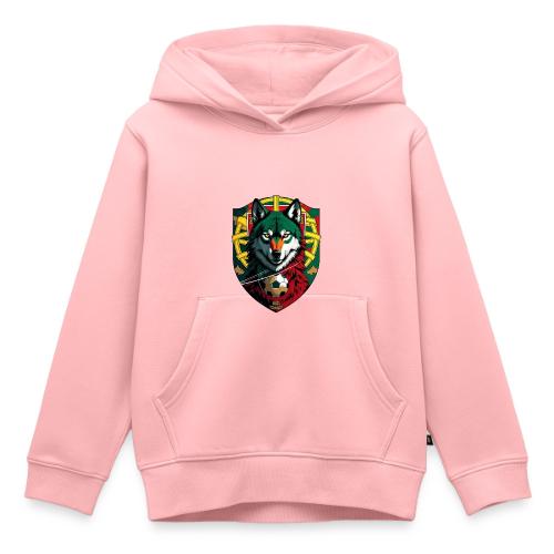 Portugal Iberian Wolf Soccer T Shirt,Football Gift - Kids‘ Premium Hoodie