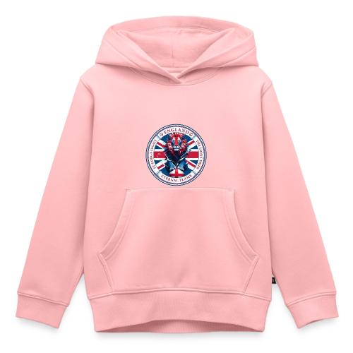 England Lion Emblem T Shirt, Flag Pride Gift - Kids‘ Premium Hoodie