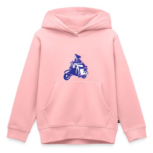 Cute Vespa Scooter Girl - Kids‘ Premium Hoodie