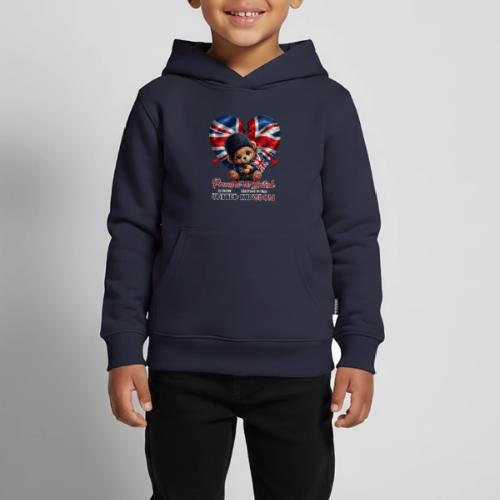 Proud to Be British Teddy Bear UK Patriot Gift - Kids‘ Premium Hoodie