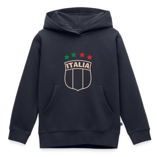 italia shield 4 stars 3 color v2 - Kids‘ Premium Hoodie
