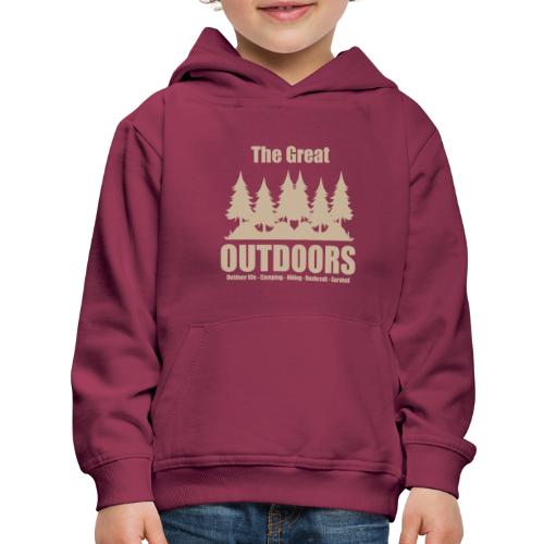 The great outdoors - Clothes for outdoor life - Kids‘ Premium Hoodie