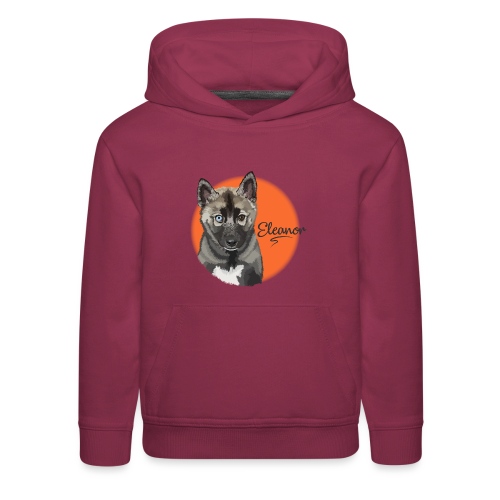 Eleanor the Husky from Gone to the Snow Dogs - Kids‘ Premium Hoodie