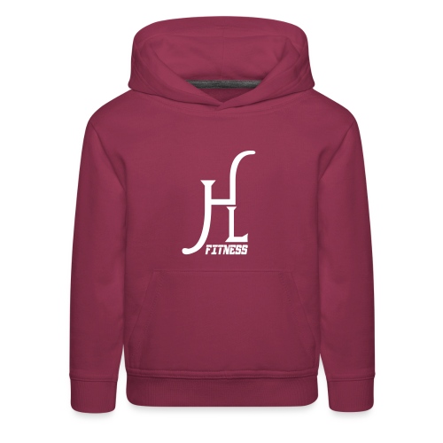HLF Vector WHT - Kids‘ Premium Hoodie
