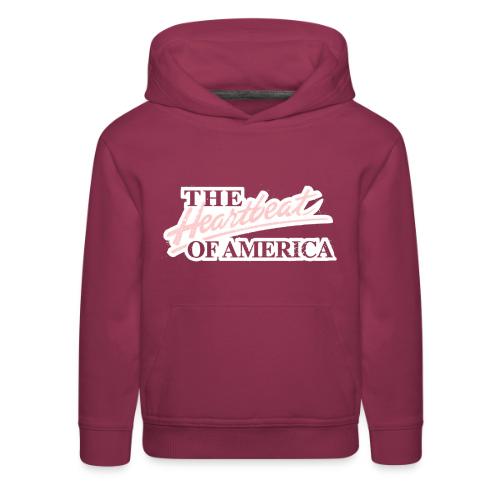The Heartbeat of America - Kids‘ Premium Hoodie