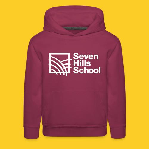 7HS logo white 2 - Kids‘ Premium Hoodie