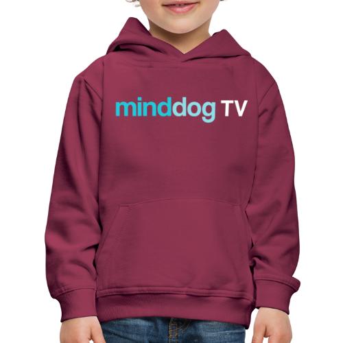 minddogTV logo simplistic - Kids‘ Premium Hoodie