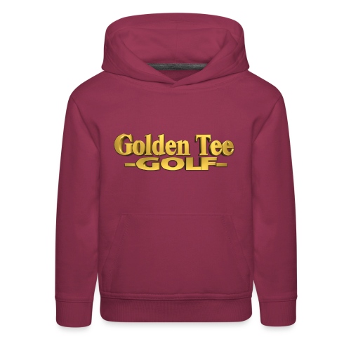 Golden Tee Golf - vintage logo - Kids‘ Premium Hoodie