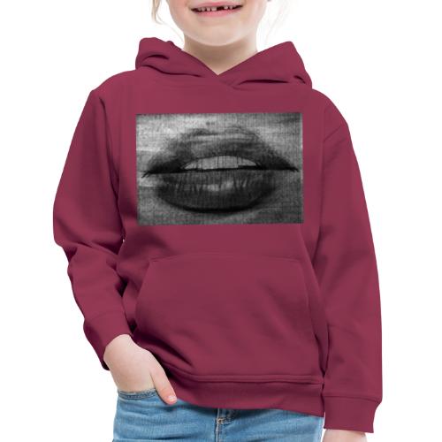 Blurry Lips - Kids‘ Premium Hoodie