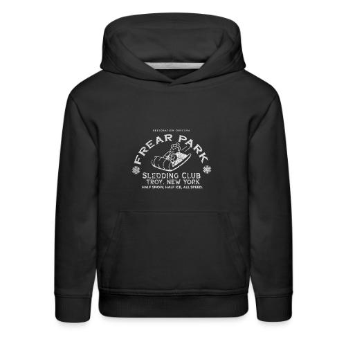 RO Frear Park Sledding Club Distressed Light - Kids‘ Premium Hoodie