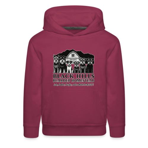 BH Bearded Homestead Logo Merch - Kids‘ Premium Hoodie