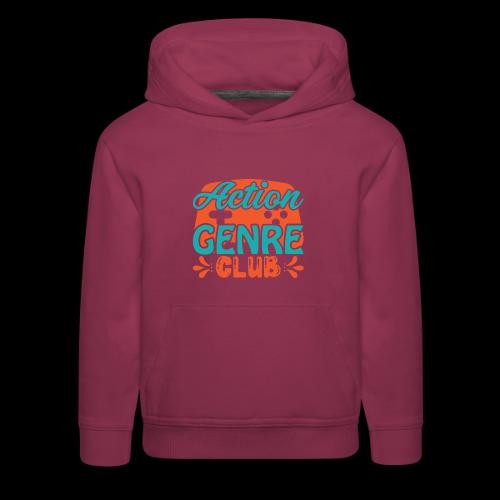 Action Genre Club Retro - Kids‘ Premium Hoodie