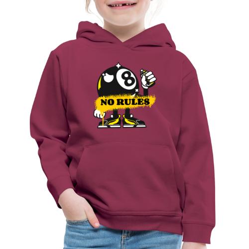 No Rules 8 Ball - Kids‘ Premium Hoodie