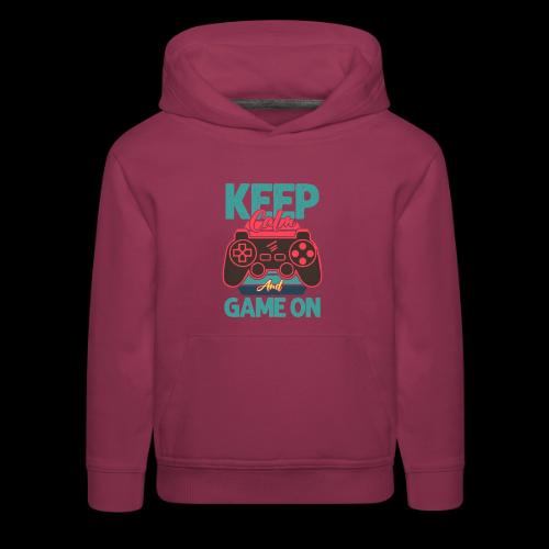 Don't Panic, Just Game On! - Kids‘ Premium Hoodie