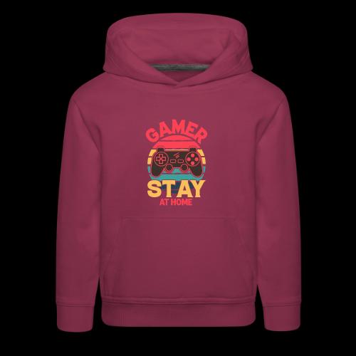 Gamers Stay at Home - Kids‘ Premium Hoodie