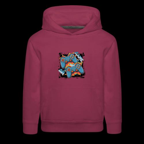Two Player Game On! - Kids‘ Premium Hoodie