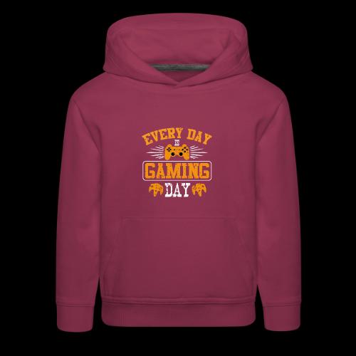 Every Day Is Gaming Day! - Kids‘ Premium Hoodie