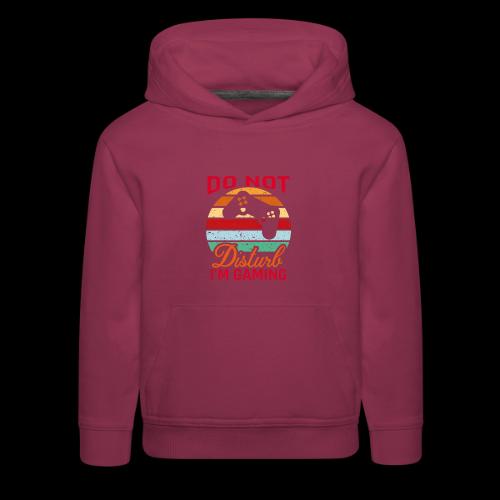 Do Not Disturb, I'm Gaming - Kids‘ Premium Hoodie