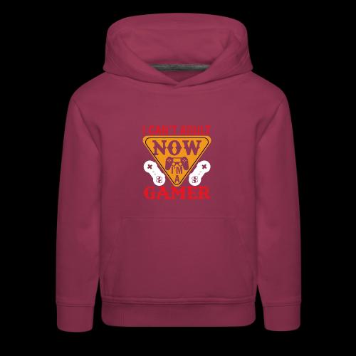 I Can't Adult Now, I'm A Gamer - Kids‘ Premium Hoodie