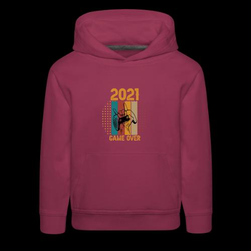 2021 Game Over Hand Controller - Kids‘ Premium Hoodie