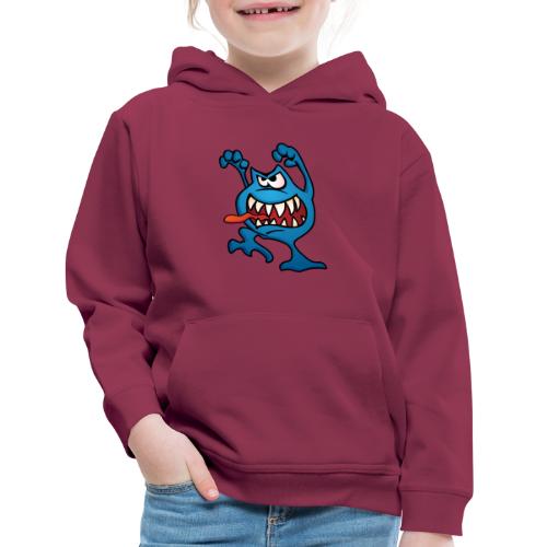 Cartoon Monster Alien - Kids‘ Premium Hoodie