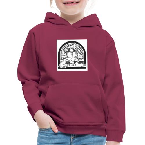 Reading to Animals - Kids‘ Premium Hoodie