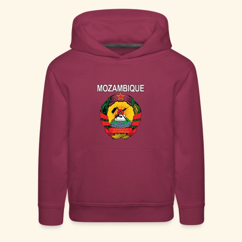 Mozambique coat of arms national design - Kids‘ Premium Hoodie