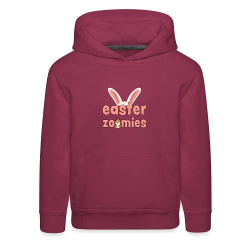 EasterZoomiesCoral - Kids‘ Premium Hoodie