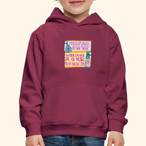 Play Music on the Porch Day 2023 - Kids‘ Premium Hoodie