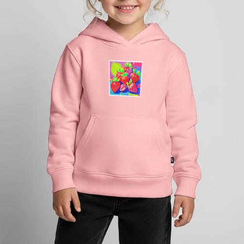 Pop Art Strawberries - Kids‘ Premium Hoodie