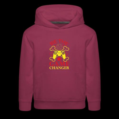 Be The Game Changer (Controller Skull) - Kids‘ Premium Hoodie