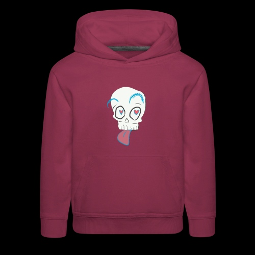 Pull out the tongue skull - Kids‘ Premium Hoodie