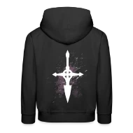 D.O.T.C. Logo Cross Silhouette - Kids‘ Premium Hoodie