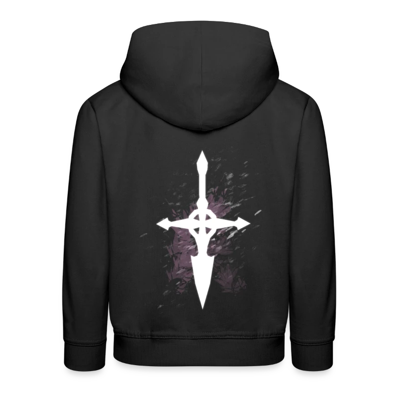 D.O.T.C. Logo Cross Silhouette - Kids‘ Premium Hoodie