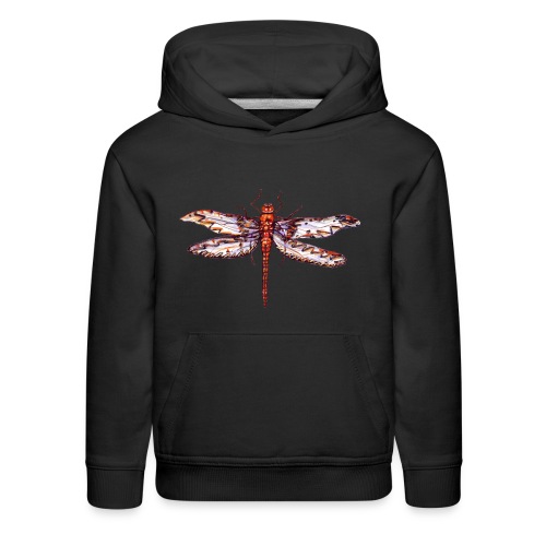 Dragonfly red - Kids‘ Premium Hoodie