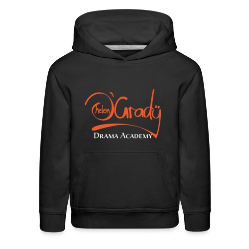 Helen O'Grady Orange Logo on Black - Kids‘ Premium Hoodie