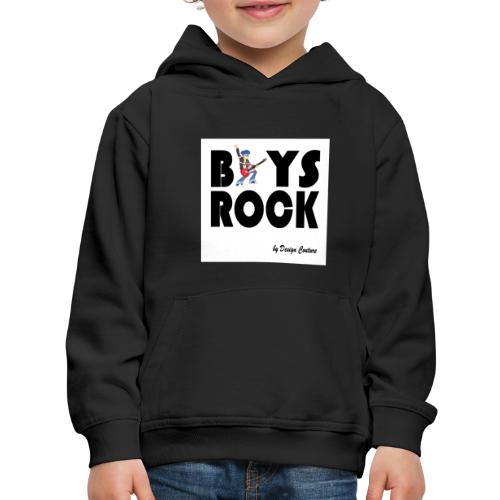 BOYS ROCK BLACK - Kids‘ Premium Hoodie