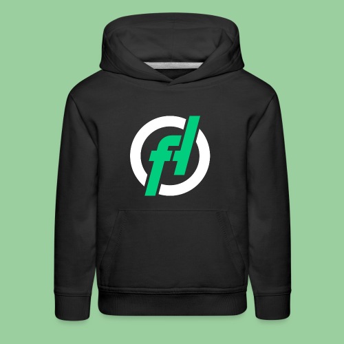 Fallout-Hosting Official Icon - Kids‘ Premium Hoodie