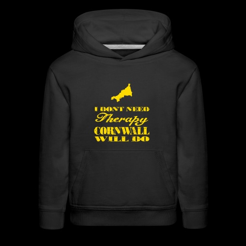 Don't need therapy/Cornwall - Kids‘ Premium Hoodie