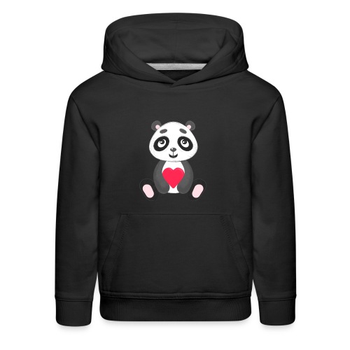 Sweetheart Panda - Kids‘ Premium Hoodie