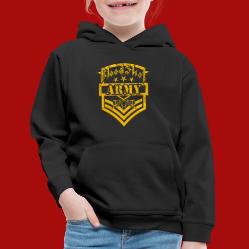 BloodShot ARMY Logo - Kids‘ Premium Hoodie