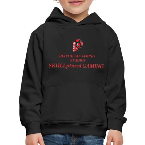 REDHEADGAMING SKULLPTURED GAMING - Kids‘ Premium Hoodie