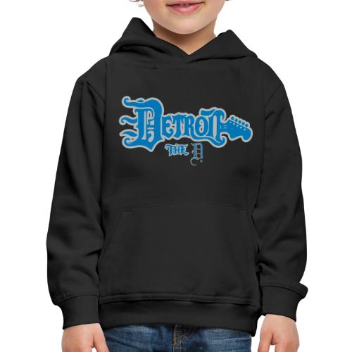 THE D GUITAR OE BLUE SILVER - Kids‘ Premium Hoodie