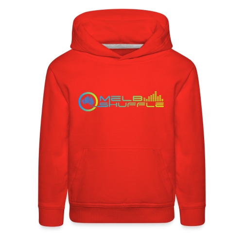 Melbshuffle Gradient Logo - Kids‘ Premium Hoodie