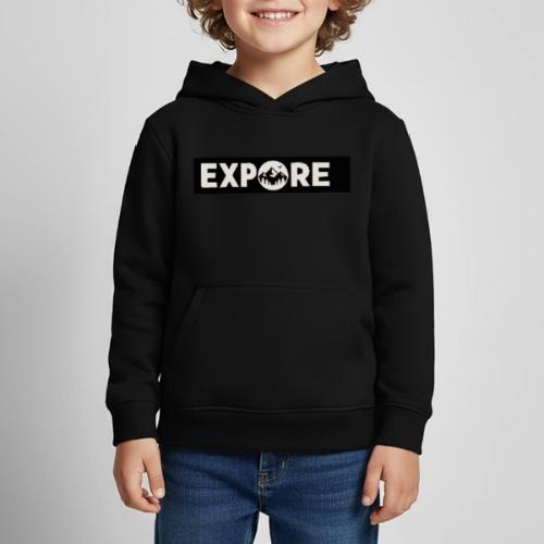 Adventure Oxygen Nature Mountain Forest Typography - Kids‘ Premium Hoodie