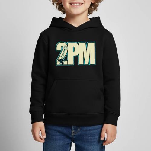 2PM Teal Guitar Logo - Kids‘ Premium Hoodie