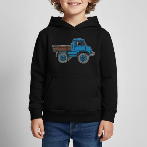 Blue off-road truck - Kids‘ Premium Hoodie