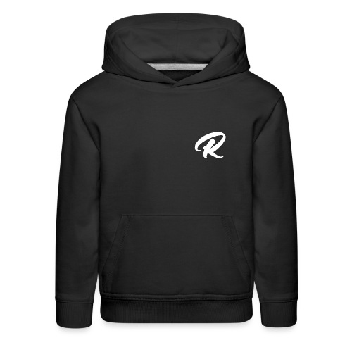 Revival Youth White R Logo - Kids‘ Premium Hoodie